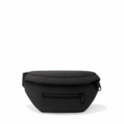 Ace Fanny Pack In Onyx -Hot Sale Dagne Dover Store 365Neoprene Ace Onyx Front FFFFFF