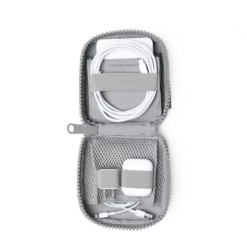 Arlo Tech Organizer In Heather Grey, Small -Hot Sale Dagne Dover Store 365Neoprene Arlo HeatherGrey S Front 4