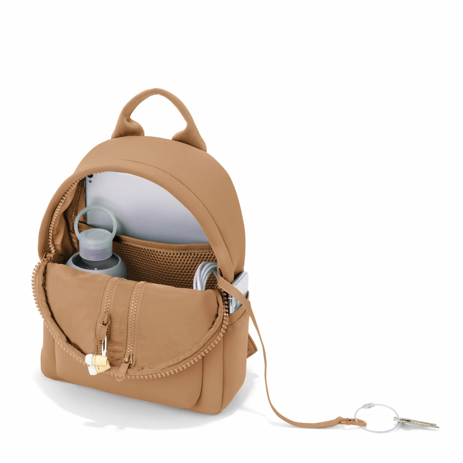 Dakota Backpack In Camel, Small 12 Dakota Backpack In Camel, Small - Image 12
