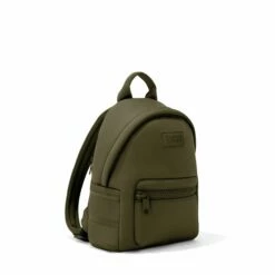 Dakota Backpack In Dark Moss, Small -Hot Sale Dagne Dover Store 365Neoprene Dakota DarkMoss S 3 4 FFFFFF