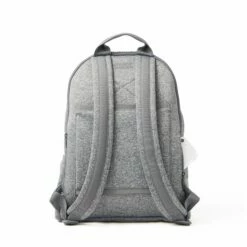 Dakota Backpack In Heather Grey, Large -Hot Sale Dagne Dover Store 365Neoprene Dakota HeatherGrey L Back FFFFFF