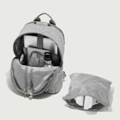 Dakota Backpack In Heather Grey, Large -Hot Sale Dagne Dover Store 365Neoprene Dakota HeatherGrey L Front 1 EDEAE8