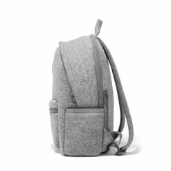 Dakota Backpack In Heather Grey, Large -Hot Sale Dagne Dover Store 365Neoprene Dakota HeatherGrey L Side FFFFFF
