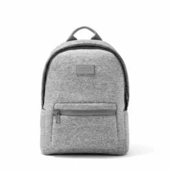 Dakota Backpack In Heather Grey, Medium -Hot Sale Dagne Dover Store 365Neoprene Dakota HeatherGrey M Front FFFFFF