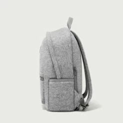 Dakota Backpack In Heather Grey, Medium -Hot Sale Dagne Dover Store 365Neoprene Dakota HeatherGrey M Side EDEAE8