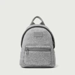 Dakota Backpack In Heather Grey, Small -Hot Sale Dagne Dover Store 365Neoprene Dakota HeatherGrey S Front EDEAE8