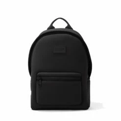 Dakota Backpack In Onyx, Medium -Hot Sale Dagne Dover Store 365Neoprene Dakota Onyx M Front FFFFFF