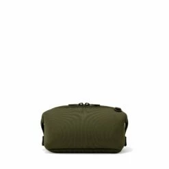 Hunter Toiletry Bag In Dark Moss, Small -Hot Sale Dagne Dover Store 365Neoprene Hunter DarkMoss S Back FFFFFF