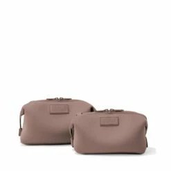 Hunter Toiletry Bag In Dune, Small -Hot Sale Dagne Dover Store 365Neoprene Hunter Dune S SizeComparison 5 FFFFFF ace286c4 b209 4b40 a4c4 83da48faba4b