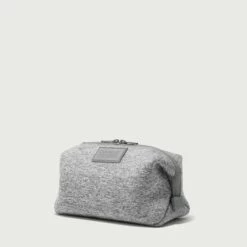 Hunter Toiletry Bag In Heather Grey, Large -Hot Sale Dagne Dover Store 365Neoprene Hunter HeatherGrey L 3 4 EDEAE8