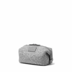Hunter Toiletry Bag In Heather Grey, Small -Hot Sale Dagne Dover Store 365Neoprene Hunter HeatherGrey S 3 4 FFFFFF