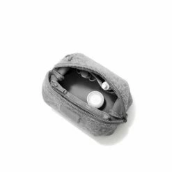 Hunter Toiletry Bag In Heather Grey, Small -Hot Sale Dagne Dover Store 365Neoprene Hunter HeatherGrey S Topdown FFFFFF