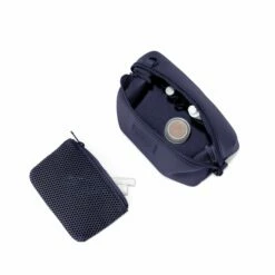 Hunter Toiletry Bag In Storm, Small -Hot Sale Dagne Dover Store 365Neoprene Hunter Storm S TopdownwithPouch FFFFFF