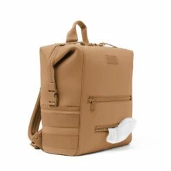 Indi Diaper Backpack In Camel, Large -Hot Sale Dagne Dover Store 365Neoprene Indi Camel L 3 4Wipe FFFFFF