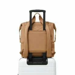 Indi Diaper Backpack In Camel, Large -Hot Sale Dagne Dover Store 365Neoprene Indi Camel L Luggage FFFFFF