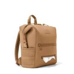 Indi Diaper Backpack In Camel, Medium -Hot Sale Dagne Dover Store 365Neoprene Indi Camel M 3 4Wipe FFFFFF