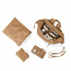 Indi Diaper Backpack In Camel, Medium -Hot Sale Dagne Dover Store 365Neoprene Indi Camel M Topdown FFFFFF