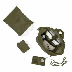 Indi Diaper Backpack In Dark Moss, Large -Hot Sale Dagne Dover Store 365Neoprene Indi DarkMoss L Topdown FFFFFF