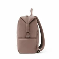 Indi Diaper Backpack In Dune, Large -Hot Sale Dagne Dover Store 365Neoprene Indi Dune L Side FFFFFF