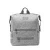 Indi Diaper Backpack In Heather Grey, Large