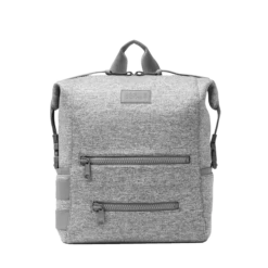 Indi Diaper Backpack In Heather Grey, Large