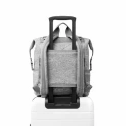 Indi Diaper Backpack In Heather Grey, Large -Hot Sale Dagne Dover Store 365Neoprene Indi HeatherGrey L Luggage FFFFFF