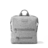 Indi Diaper Backpack In Heather Grey, Medium