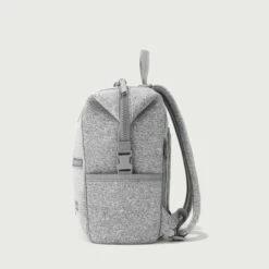 Indi Diaper Backpack In Heather Grey, Medium -Hot Sale Dagne Dover Store 365Neoprene Indi HeatherGrey M Side EDEAE8