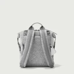 Indi Diaper Backpack In Heather Grey, Small -Hot Sale Dagne Dover Store 365Neoprene Indi HeatherGrey S Back EDEAE8