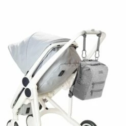 Indi Diaper Backpack In Heather Grey, Small -Hot Sale Dagne Dover Store 365Neoprene Indi HeatherGrey S Stroller FFFFFF