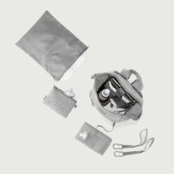 Indi Diaper Backpack In Heather Grey, Small -Hot Sale Dagne Dover Store 365Neoprene Indi HeatherGrey S Topdown EDEAE8