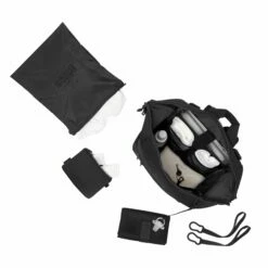 Indi Diaper Backpack In Onyx, Large -Hot Sale Dagne Dover Store 365Neoprene Indi Onyx L Topdown FFFFFF