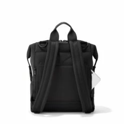 Indi Diaper Backpack In Onyx, Medium -Hot Sale Dagne Dover Store 365Neoprene Indi Onyx M Back FFFFFF