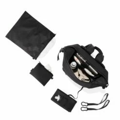 Indi Diaper Backpack In Onyx, Medium -Hot Sale Dagne Dover Store 365Neoprene Indi Onyx M Topdown FFFFFF