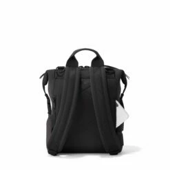 Indi Diaper Backpack In Onyx, Small -Hot Sale Dagne Dover Store 365Neoprene Indi Onyx S Back FFFFFF