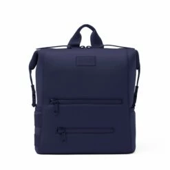 Indi Diaper Backpack In Storm, Large -Hot Sale Dagne Dover Store 365Neoprene Indi Storm L Front FFFFFF