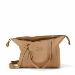 Landon Carryall In Camel, Medium 29 Landon Carryall In Camel, Medium -Hot Sale Dagne Dover Store 365Neoprene Landon Camel M Unzipped FFFFFF