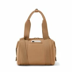 Landon Carryall In Camel, Small -Hot Sale Dagne Dover Store 365Neoprene Landon Camel S Back FFFFFF