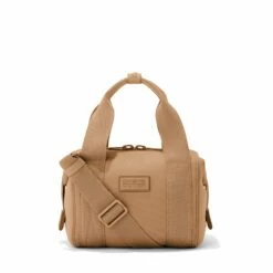 Landon Carryall In Camel, Extra Small -Hot Sale Dagne Dover Store 365Neoprene Landon Camel XS Front FFFFFF