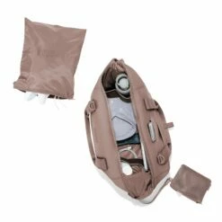 Landon Carryall In Dune, Large -Hot Sale Dagne Dover Store 365Neoprene Landon Dune L Topdown FFFFFF