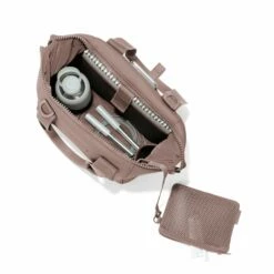 Landon Carryall In Dune, Small -Hot Sale Dagne Dover Store 365Neoprene Landon Dune S Topdown FFFFFF