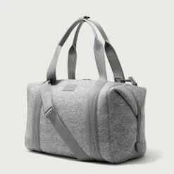 Landon Carryall In Heather Grey, Large -Hot Sale Dagne Dover Store 365Neoprene Landon HeatherGrey L 3 4 EDEAE8