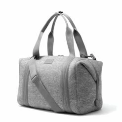 Landon Carryall In Heather Grey, Large -Hot Sale Dagne Dover Store 365Neoprene Landon HeatherGrey L 3 4 FFFFFF