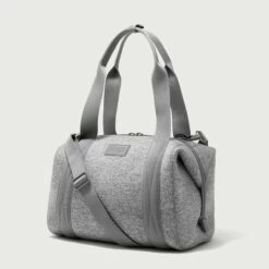 Landon Carryall In Heather Grey, Medium -Hot Sale Dagne Dover Store 365Neoprene Landon HeatherGrey M 3 4 EDEAE8