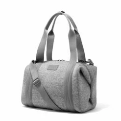 Landon Carryall In Heather Grey, Medium -Hot Sale Dagne Dover Store 365Neoprene Landon HeatherGrey M 3 4 FFFFFF
