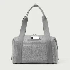 Landon Carryall In Heather Grey, Medium -Hot Sale Dagne Dover Store 365Neoprene Landon HeatherGrey M Back EDEAE8