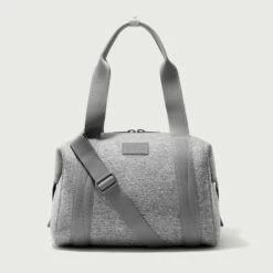 Landon Carryall In Heather Grey, Medium -Hot Sale Dagne Dover Store 365Neoprene Landon HeatherGrey M Front EDEAE8