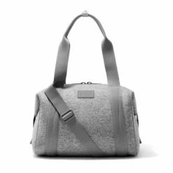 Landon Carryall In Heather Grey, Medium -Hot Sale Dagne Dover Store 365Neoprene Landon HeatherGrey M Front FFFFFF