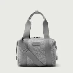Landon Carryall In Heather Grey, Small -Hot Sale Dagne Dover Store 365Neoprene Landon HeatherGrey S Front EDEAE8