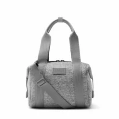 Landon Carryall In Heather Grey, Small -Hot Sale Dagne Dover Store 365Neoprene Landon HeatherGrey S Front FFFFFF